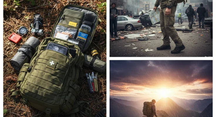 Bug Out Bag vs Go Bag: Qué Llevar en tu Mochila de Evacuación de 72 Horas