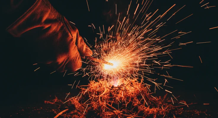 Fuego en Log Cabin: La Estructura más Eficiente para el Campamento